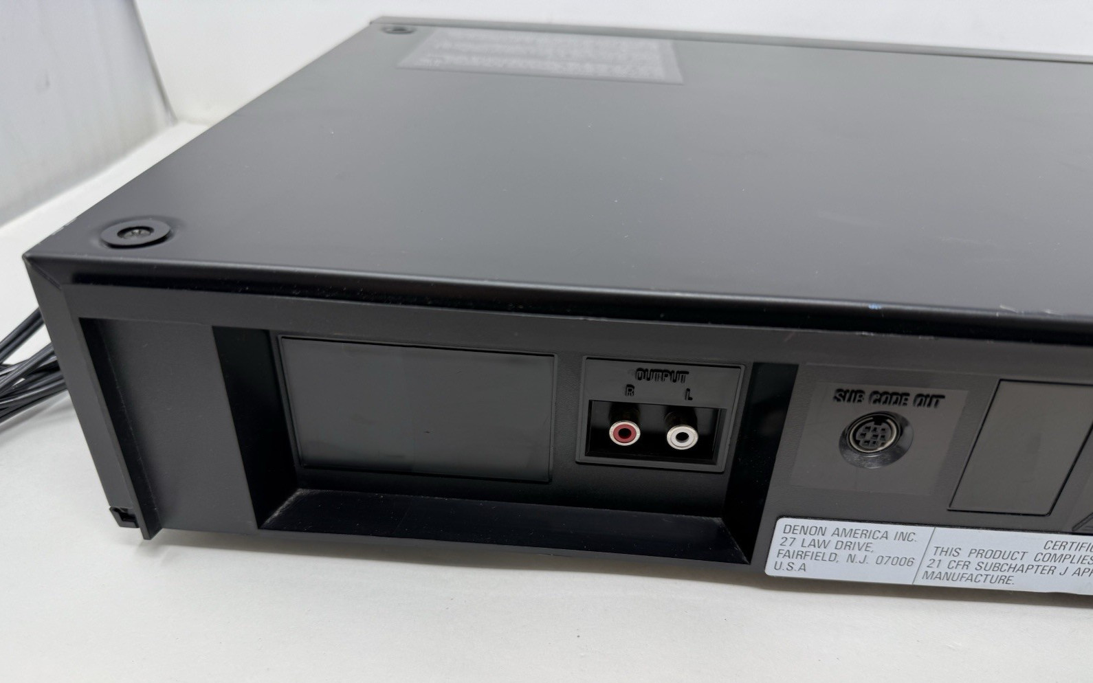Denon DCD-1100 CD Player ~ Works ~ No Remote