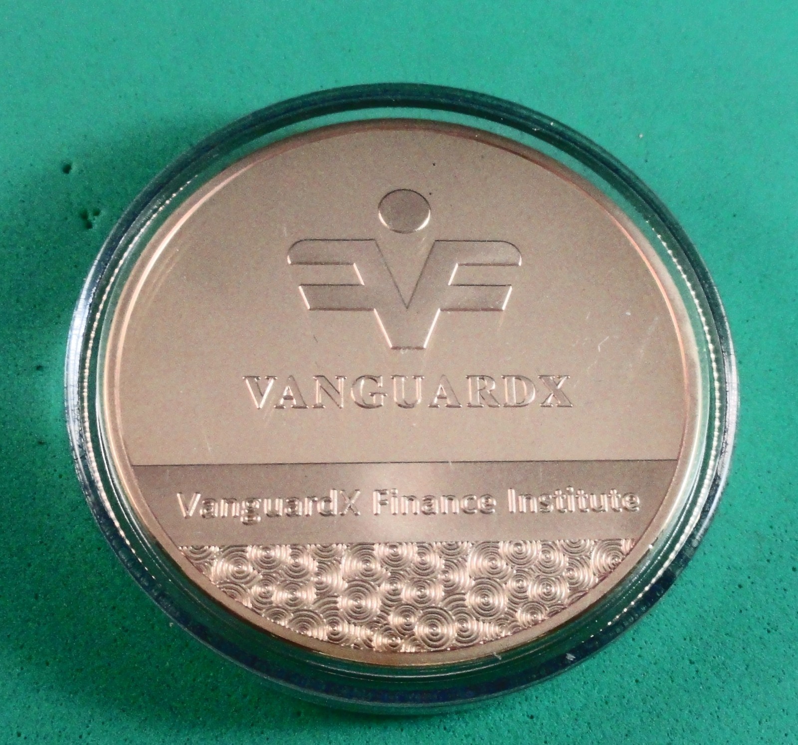 CHALLENGE COIN:  VANGUARDX  VX MIND