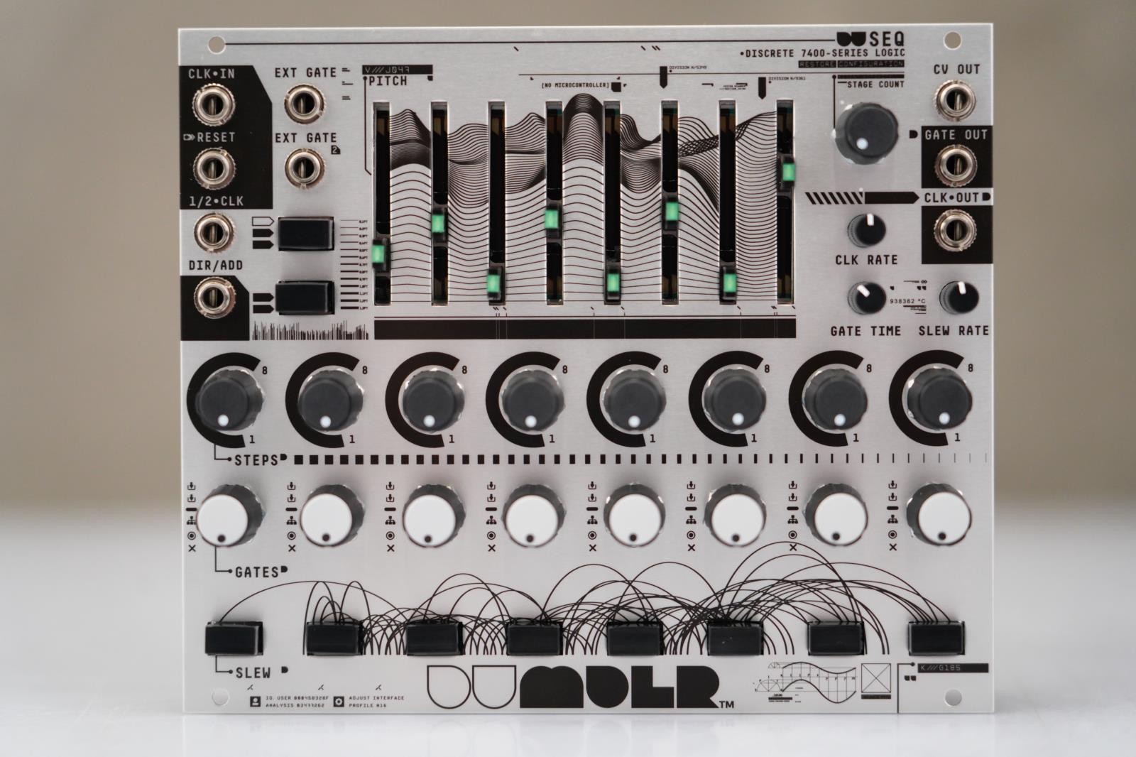 Detroit Underground DU SEQ Eurorack Module w/ Tiptop Stackcables #58570