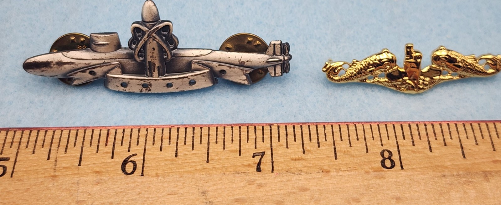 Submarine badges - Officer and SSBN deterrent patrol