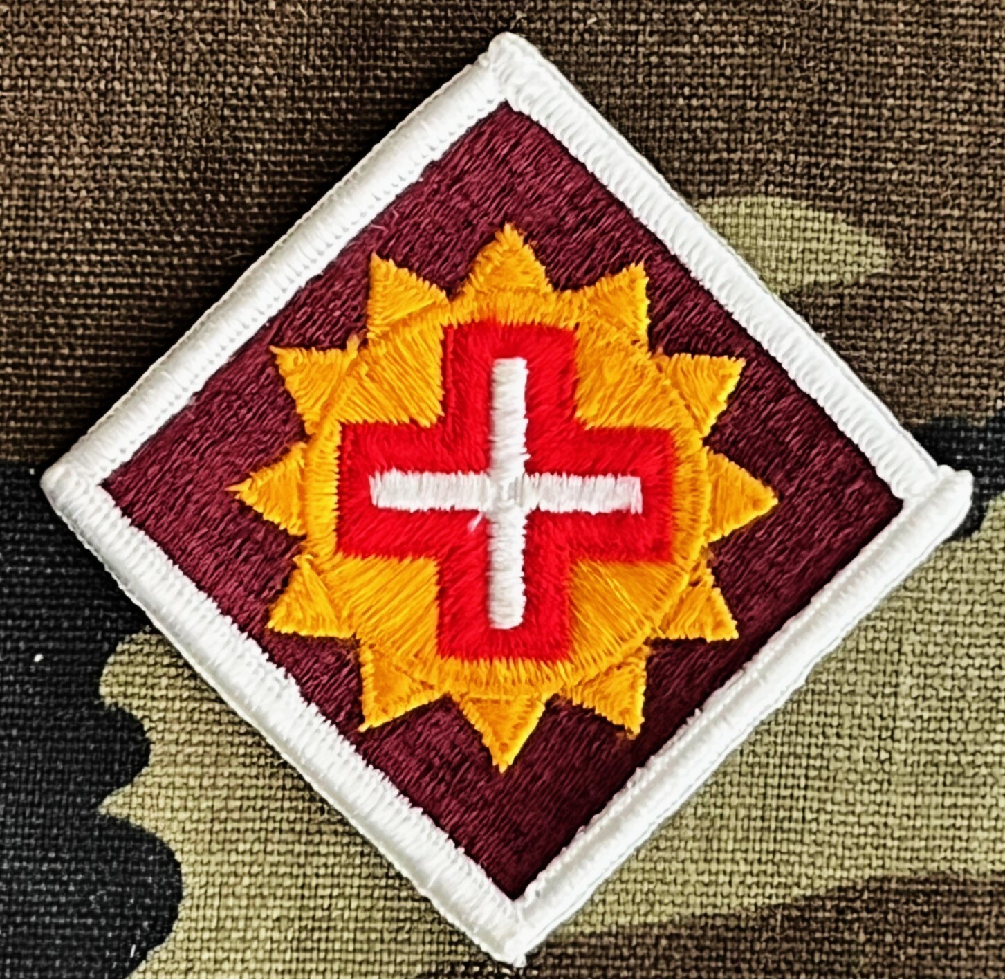 US ARMY 175th MEDICAL BRIGADE; FULL COLOR PATCH
