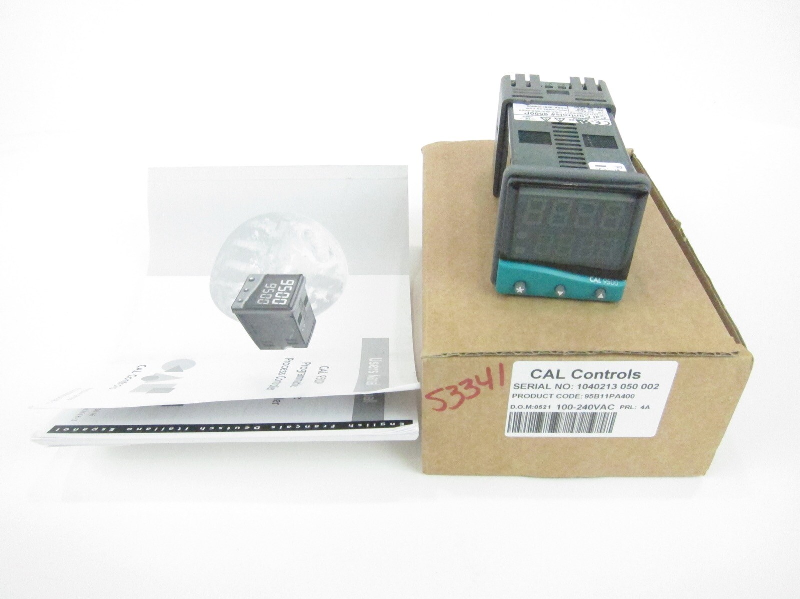NEW Cal Controls 95B11PA400 Controller