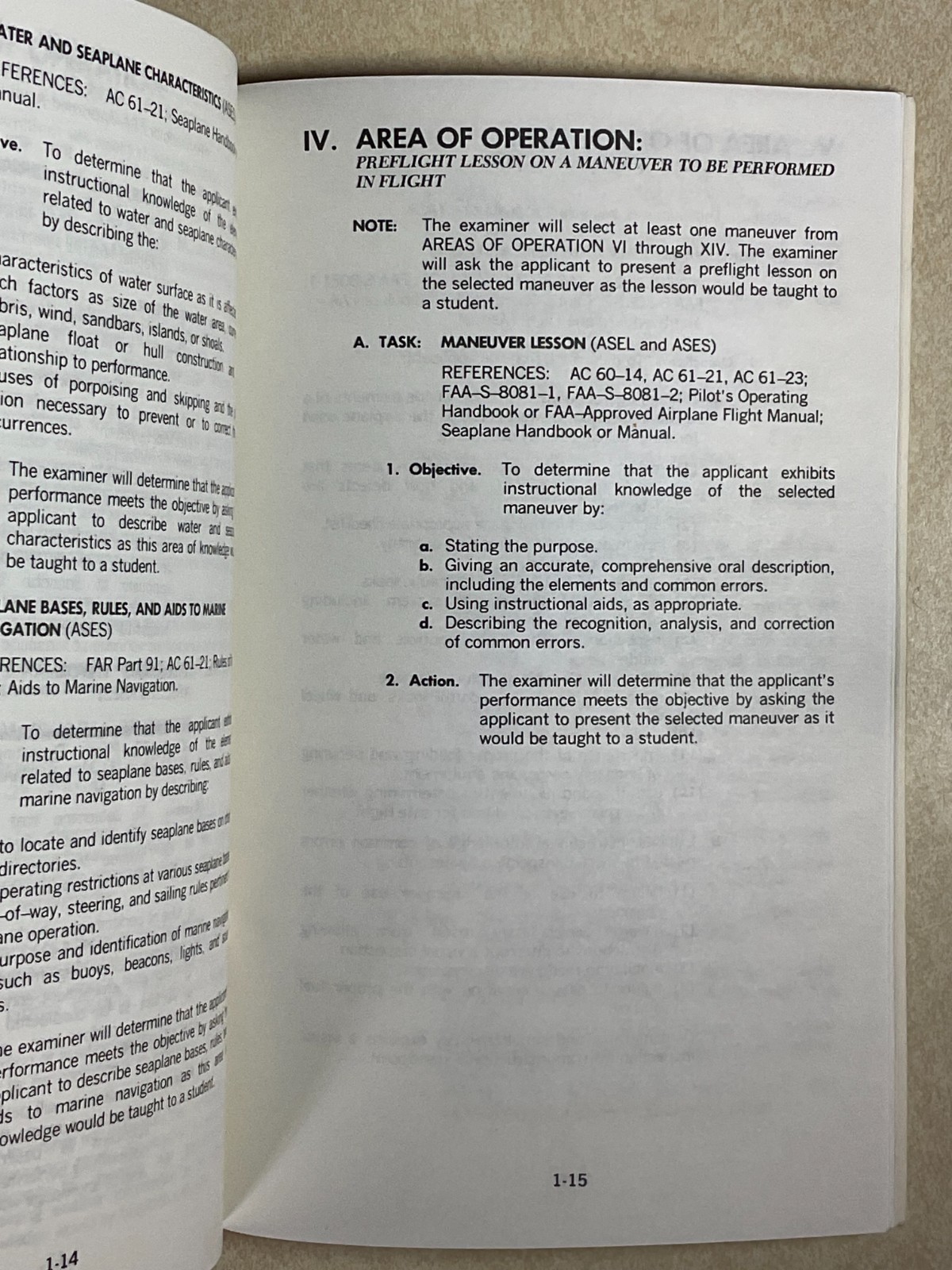 Cessna Pilot Safety-Commercial Pilot Flight Instructor Practical Test Standards