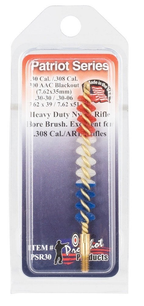 Pro-Shot Patriot Series Heavy Duty Nylon Bore Brush For .30 Caliber Rifle PSR30