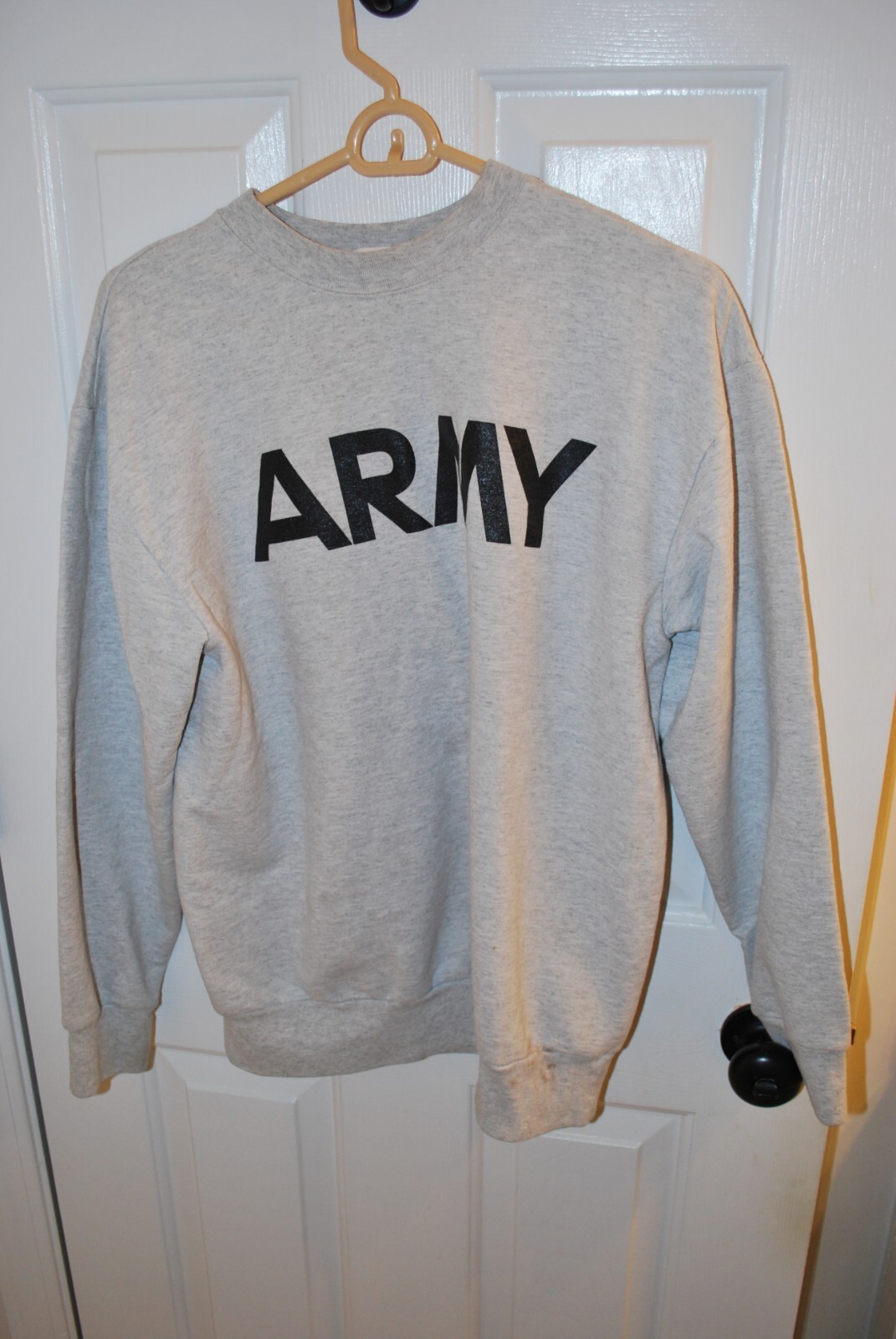 USGI Small Grey Army Sweatshirt Good Condition