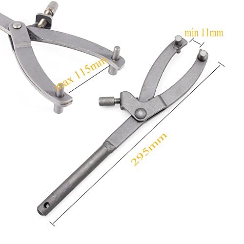 4Pcs Flywheel Variator Locking Tool Adjustable Spanner Wrench Holding Remove ...