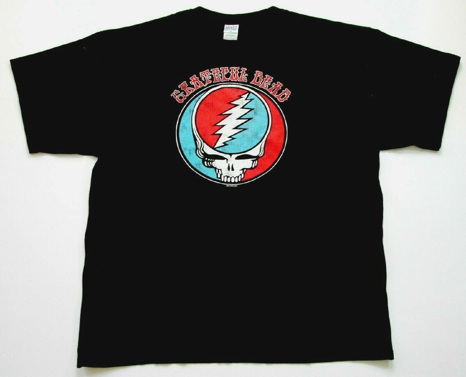Grateful Dead Shirt T Shirt Steal Your Face Black Red White Blue SFY GDP 2009 XL