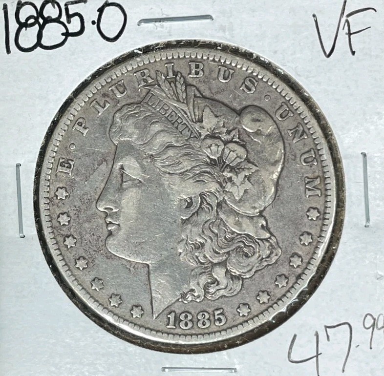 1885-O MORGAN SILVER DOLLAR ~ VF ~NICE COIN~
