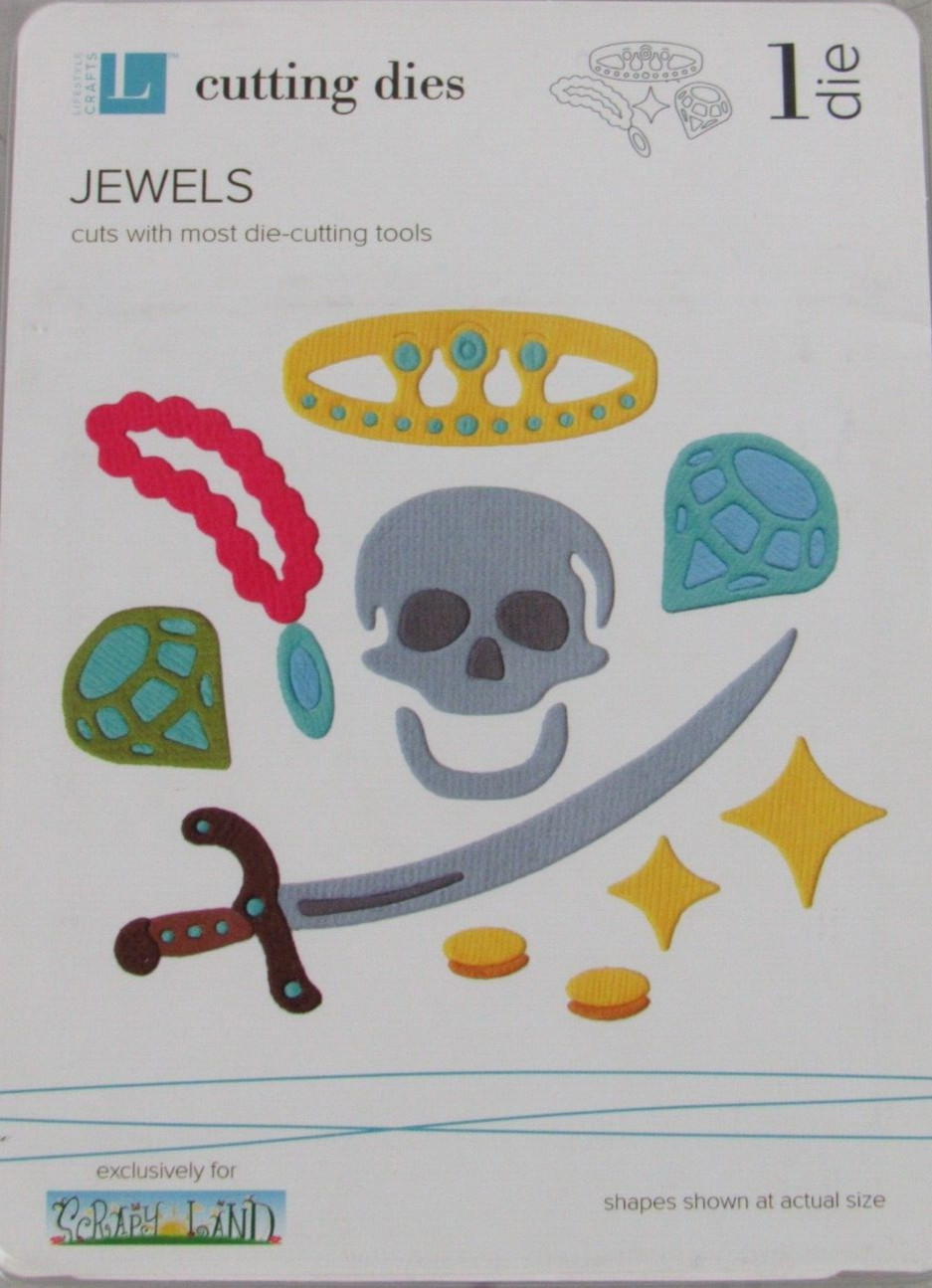 QuicKutz/Lifestyle Crafts Jewels 4x4, 1 Cutting Die Set C-DT0185