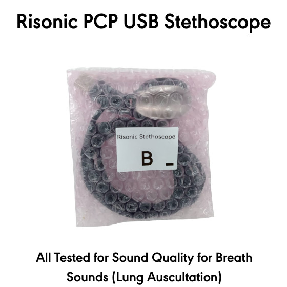 Riester Ri-Sonic PCP-USB Electronic Stethoscope (2 versions + 2 Grades A|B)