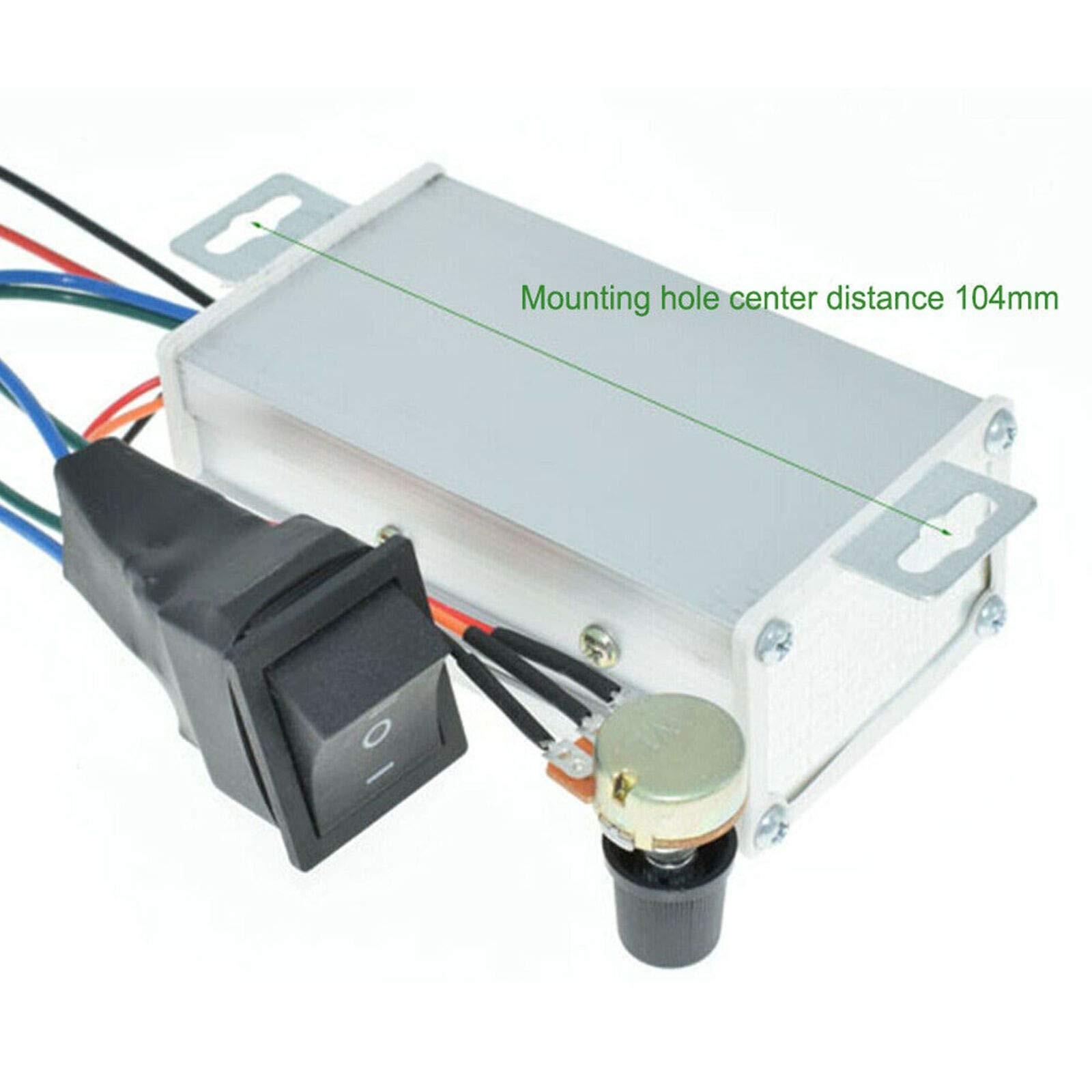 DC Motor Speed Controller DC 9-60V Pulse Width Modulation Regulator 20A 1200W St