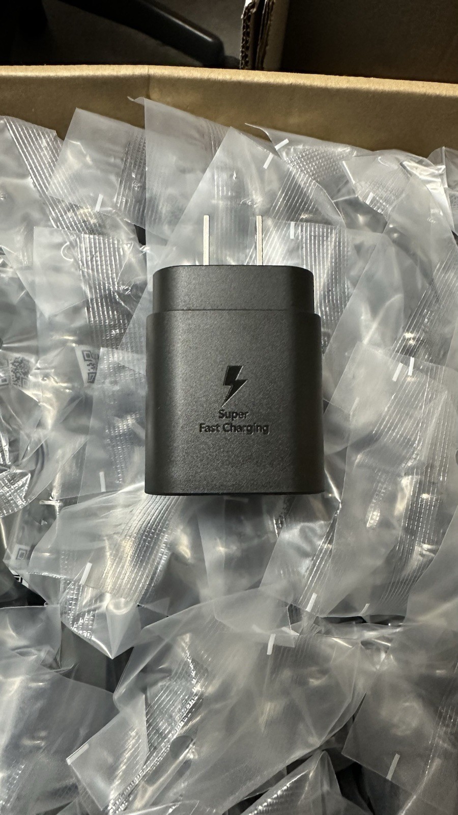 Lot of 100 Super Fast Wall 25W PD Charger Type C Adapter USB-C For Samsung