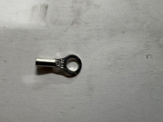 Panduit P-18-10R-C Ring Terminal Non-Insulated 22-16 AWG, #10 Stud, 100/PK