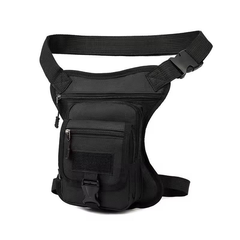 Tactical Waist Leg Bag Motorcycle Thigh Pack Outdoor Hiking Crossbody Pouch