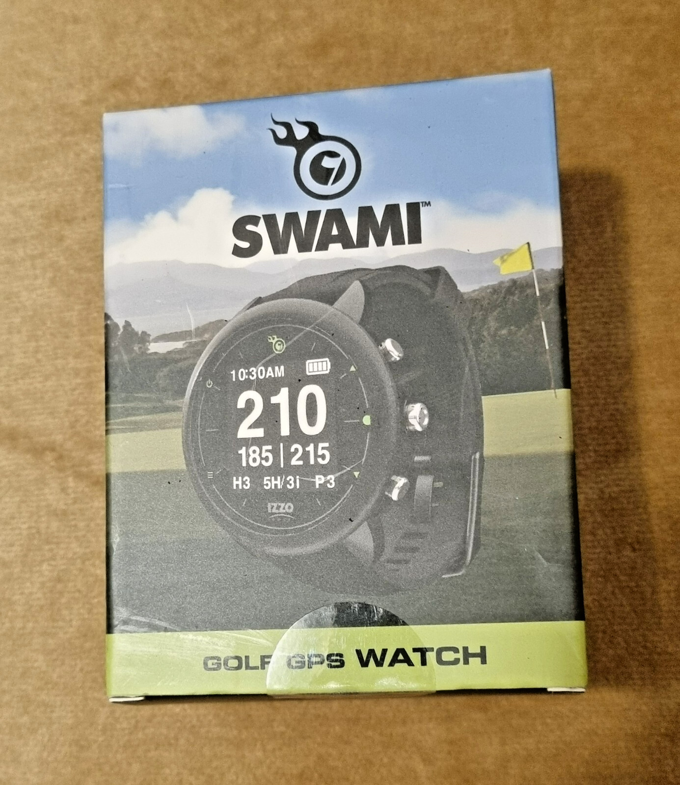 *Brand NEW* Izzo Swami golf GPS watch - Round face - 38000 pre-loaded courses