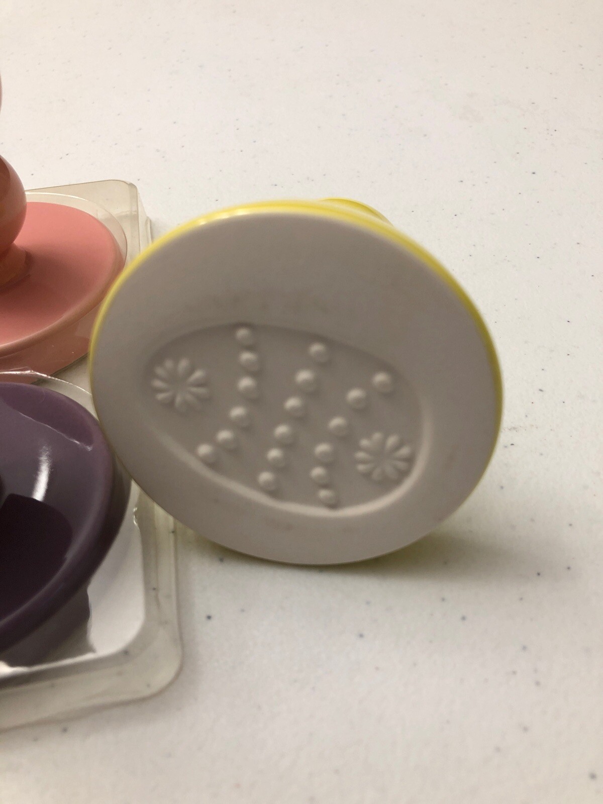 COOKIE STAMPS Pressed Press Holidays Easter Set of 4 Ceramic