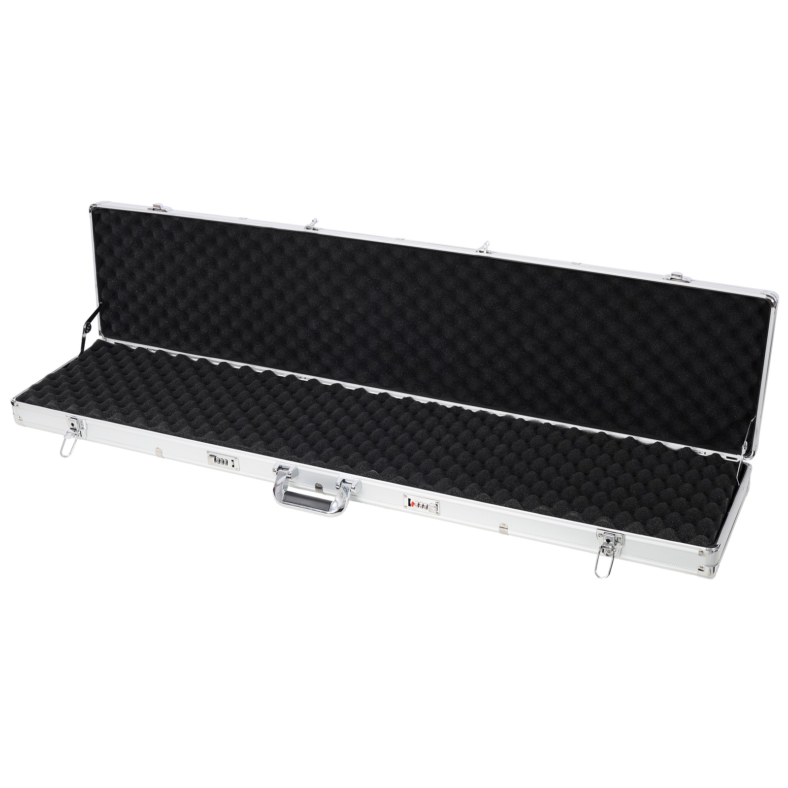 Aluminum New Framed Locking Gun Pistol HandGun Lock Box Hard Storage Carry