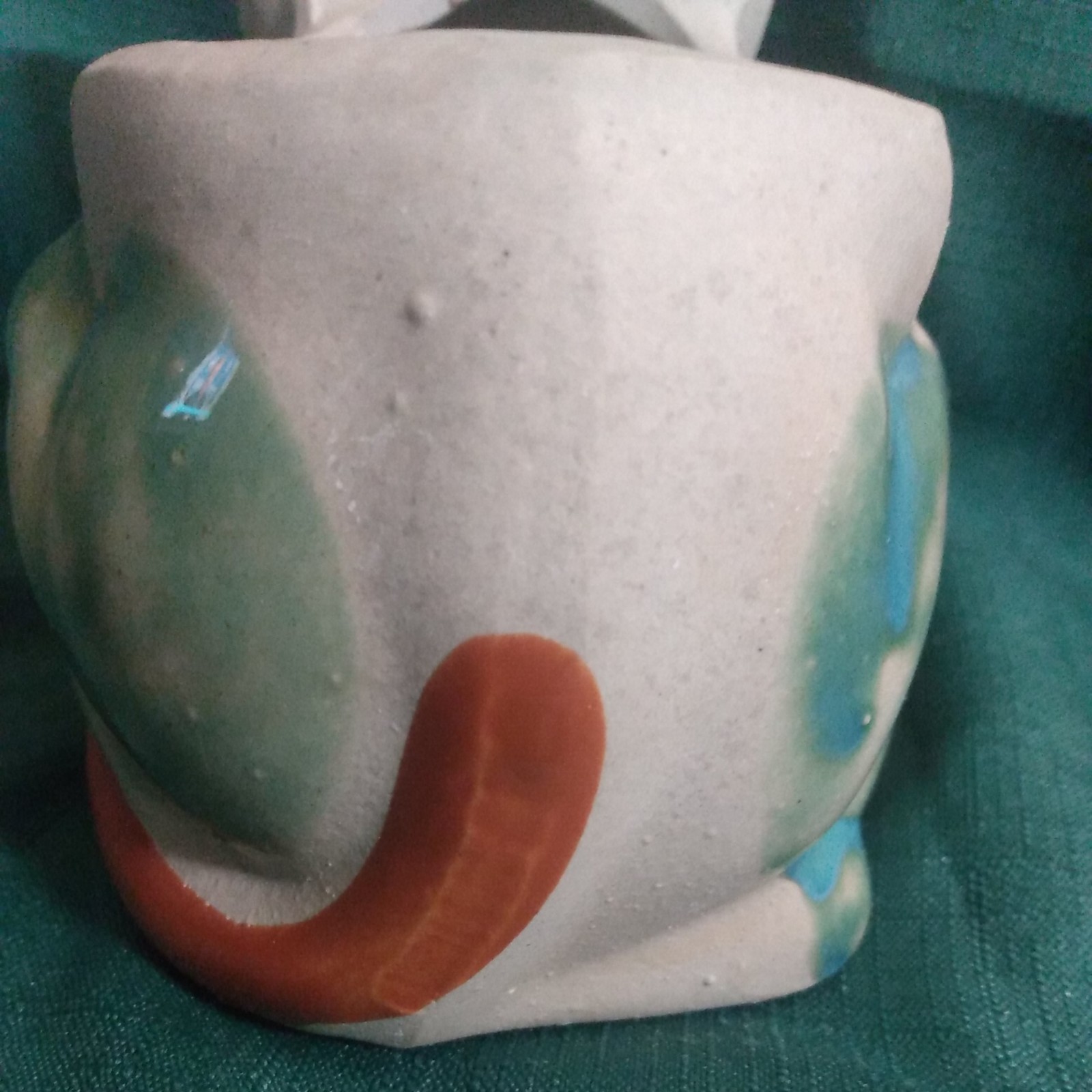 Kitchey Stoneware Donkey Planter Comic and Cute!