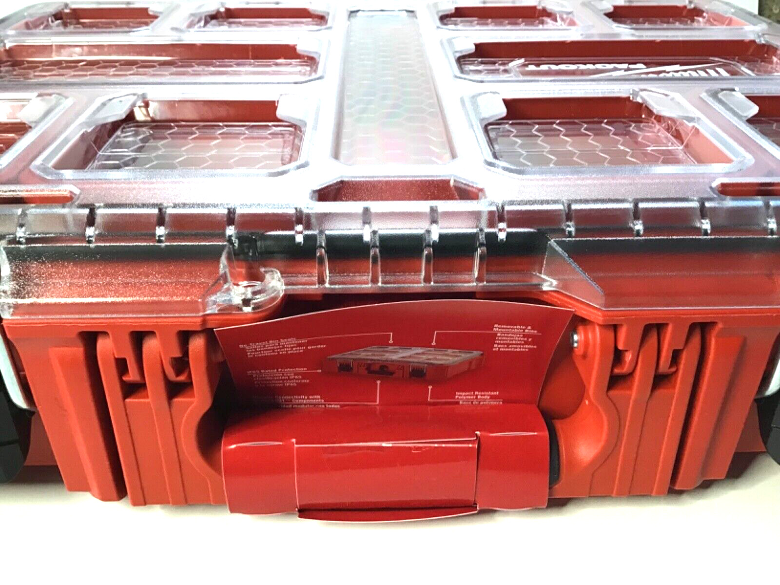 MILWAUKEE #48-22-8430 PACKOUT STORAGE ORGANIZER CASE