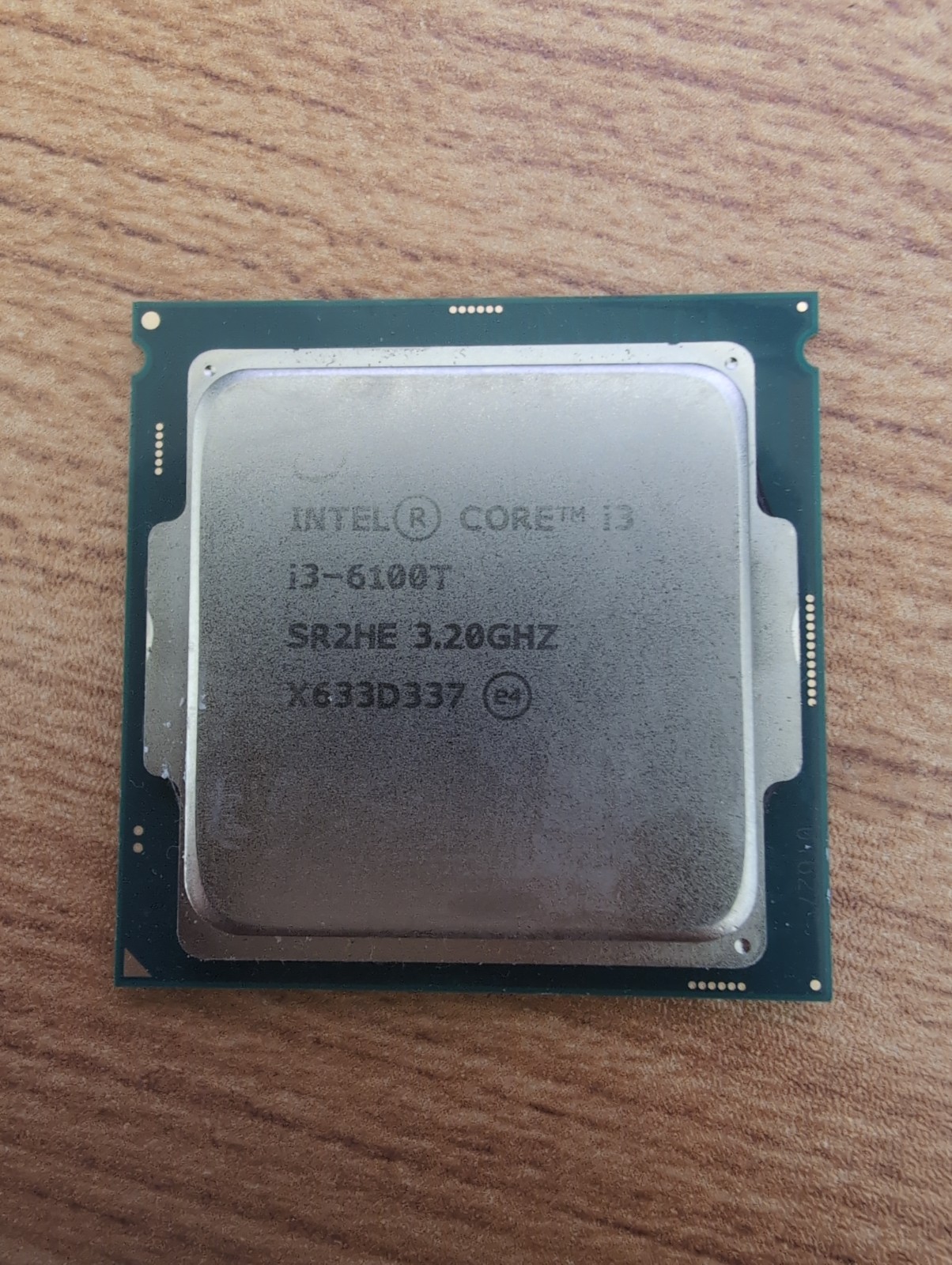 Intel Core i3-6100 T / 2 x 3.20GHz / 8GT/s / 3MB / LGA 1151 / Processor