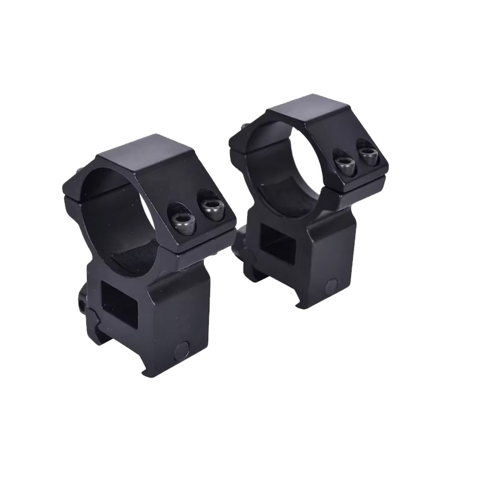 30mm Scope Ring Middle/Low Profile Scope Mount for Dovetail/Picatinny Rail Black
