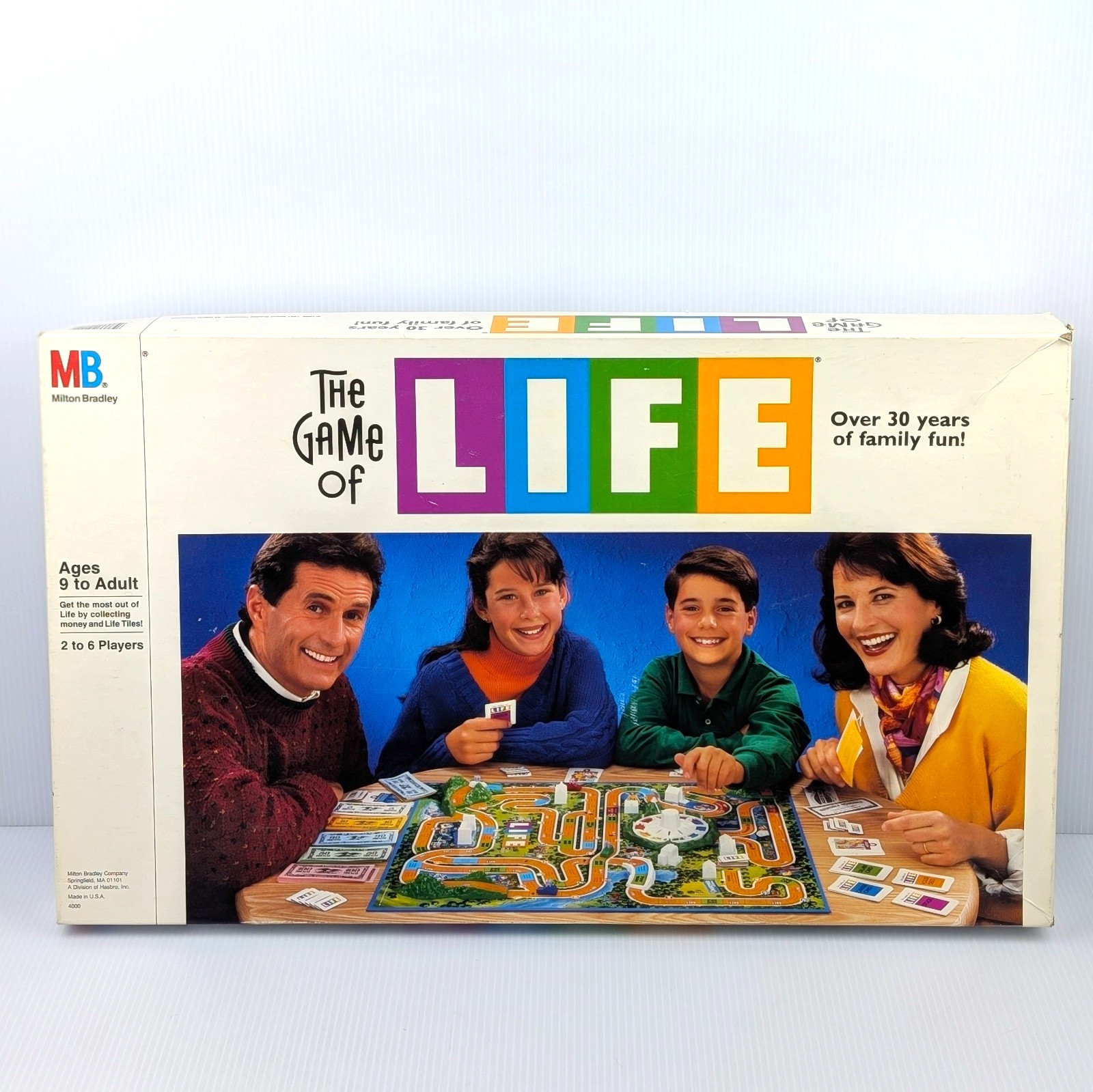 Vintage 1991 Milton Bradley The Game of Life Board Game 100% COMPLETE Gift