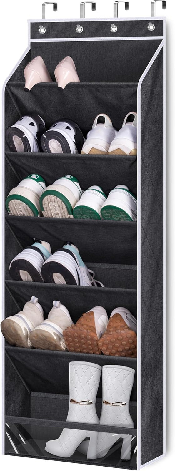 over the Door Shoe Organizer Fit Big Shoes Large Shoe Rack for Door Hanging