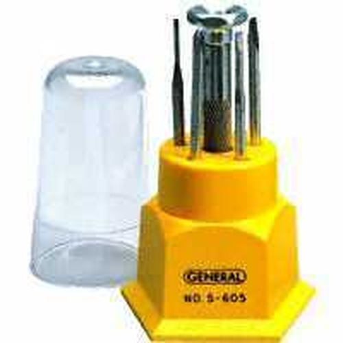 GENRAL TOOLS S605 5 BLADE JEWERLY 5 BLADE  SCREWDRIVER SET SALE 1544048