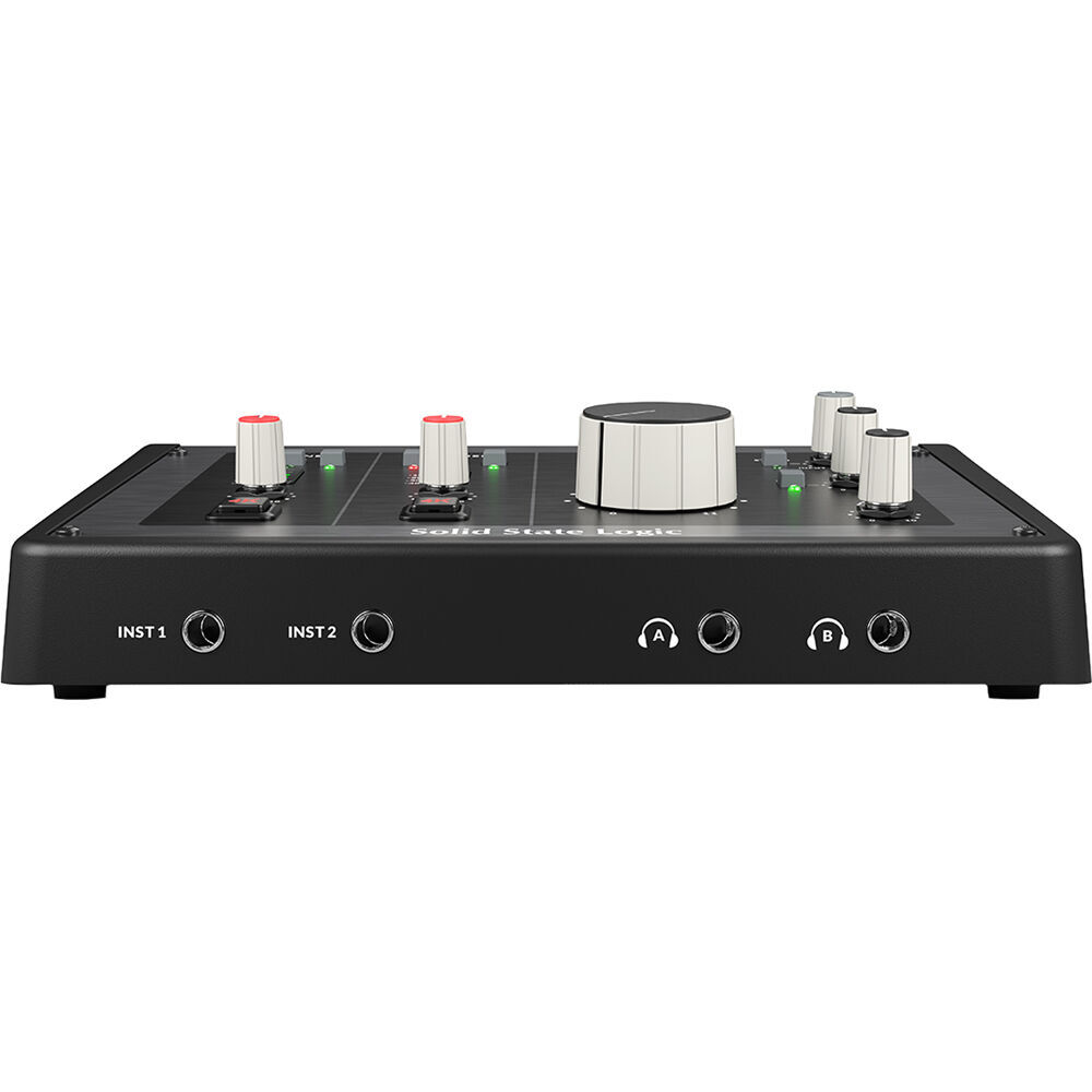 Solid State Logic SSL 2+ MKII - Audio Interface w/ Headphones, XLR & MIDI Cable