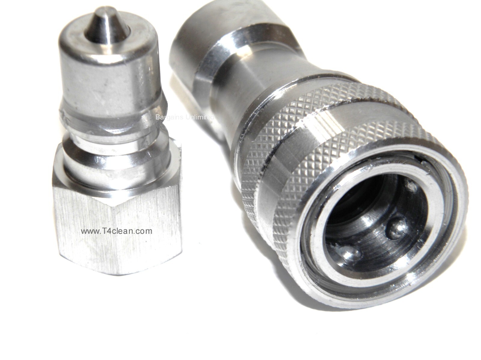 Carpet Cleaning Stainless Steel Plug & Socket Quick Connection