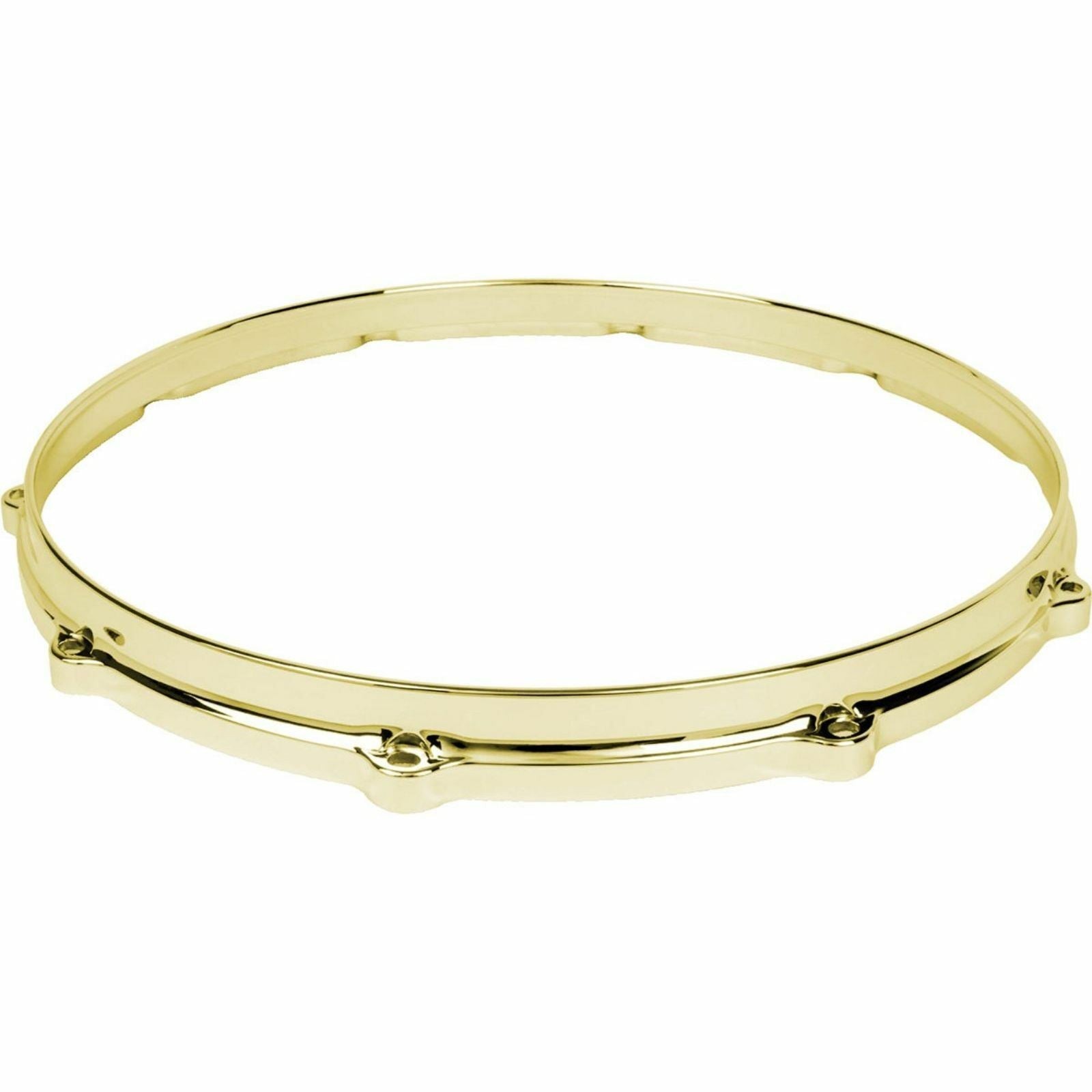 Ludwig L1410BB 14" 10 Hole Die Cast Batter Hoop, Brass Plated