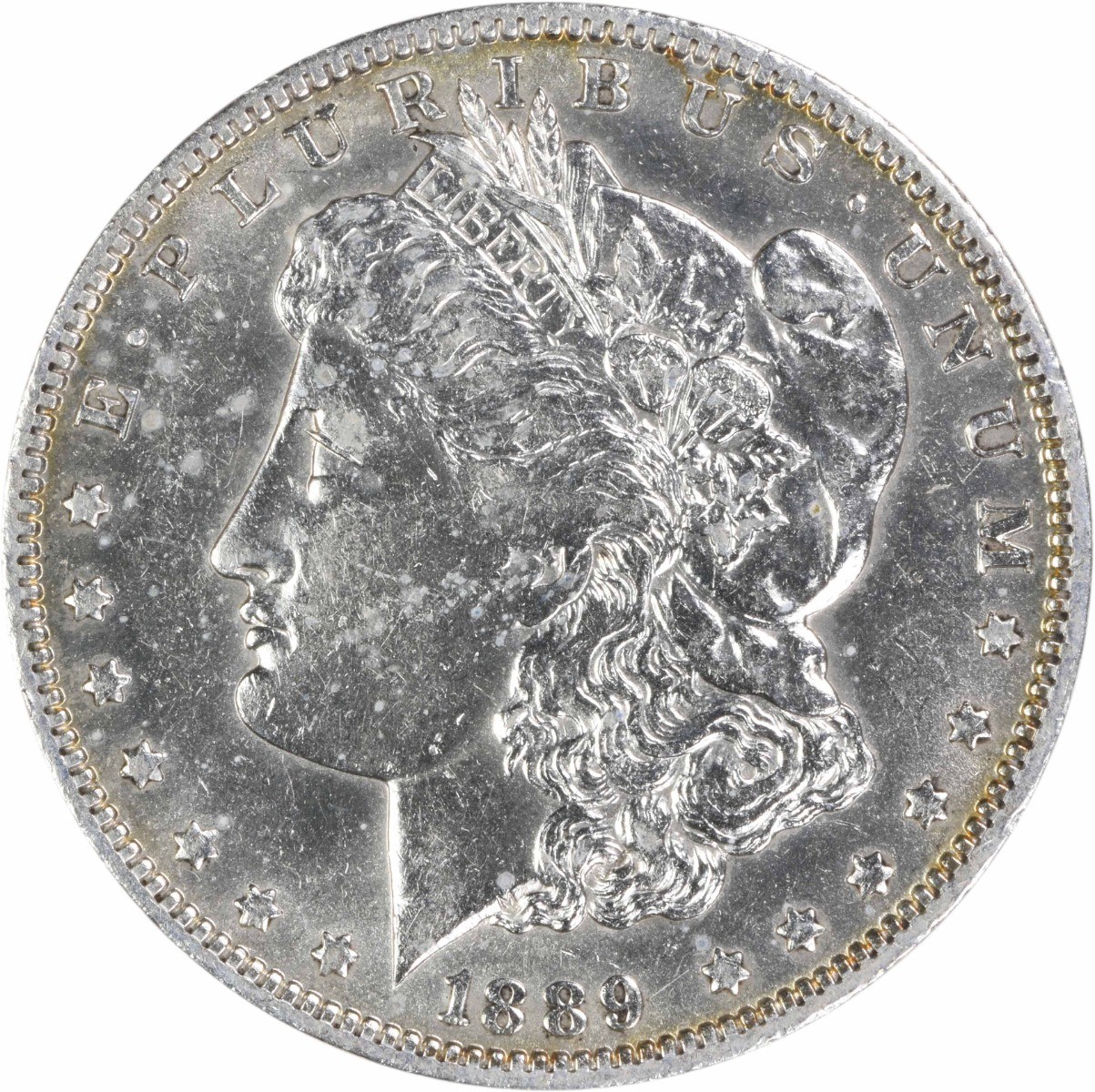 1889-O Morgan Silver Dollar EF Uncertified #300