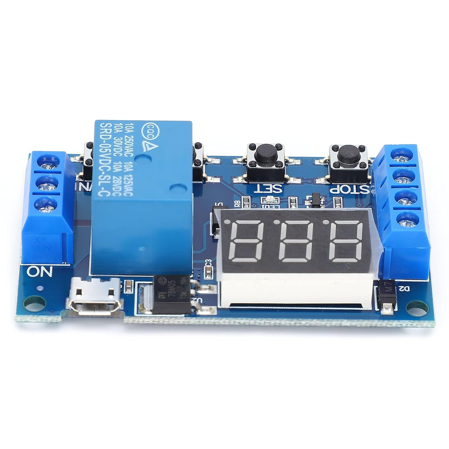 Relay Module Delay Power off Disconnect Delay Cycle Timing Circuit Switch JZ-801