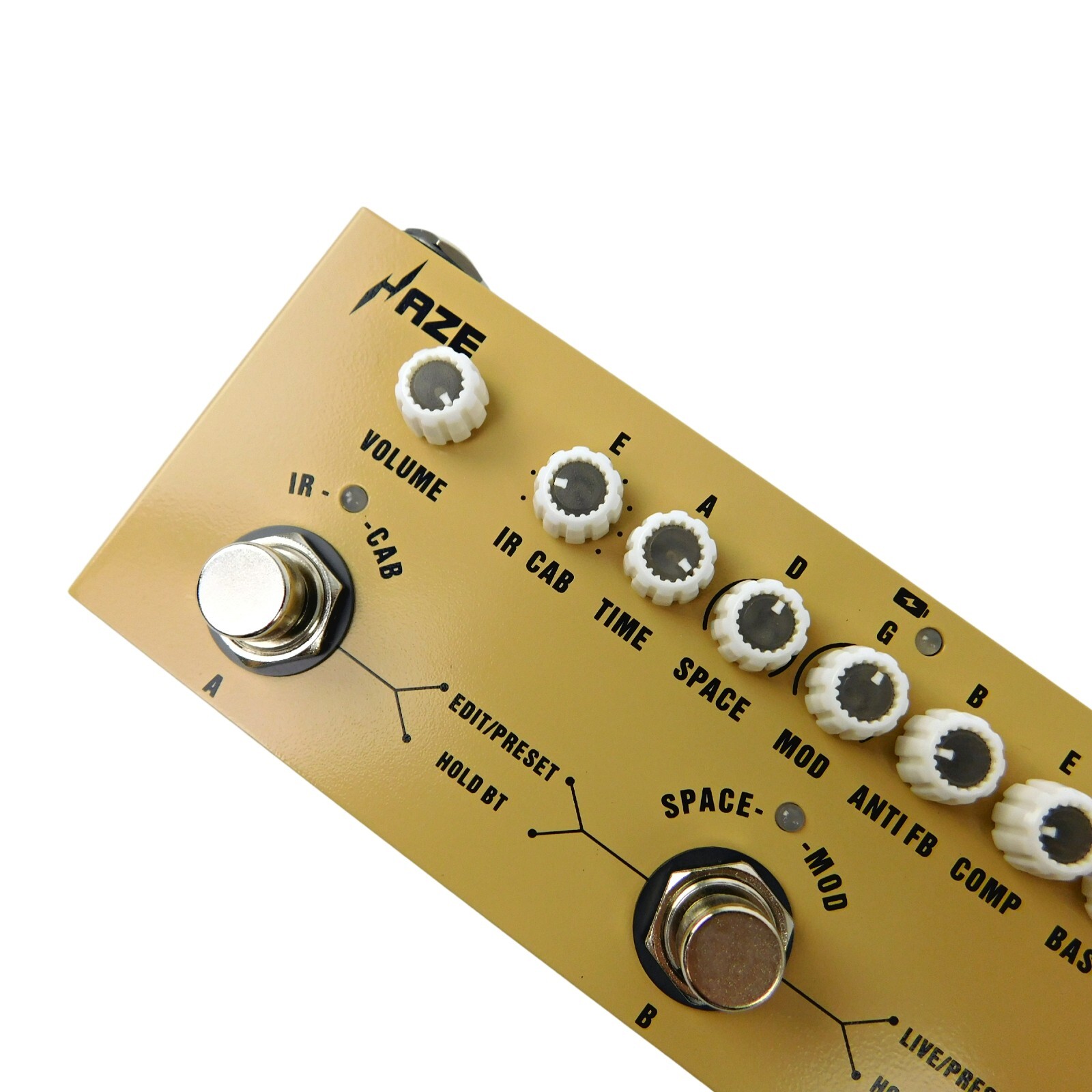 Haze Cube BABY AC Rechargeable Multi Effects Pedal for Acoustic Electric Guitar