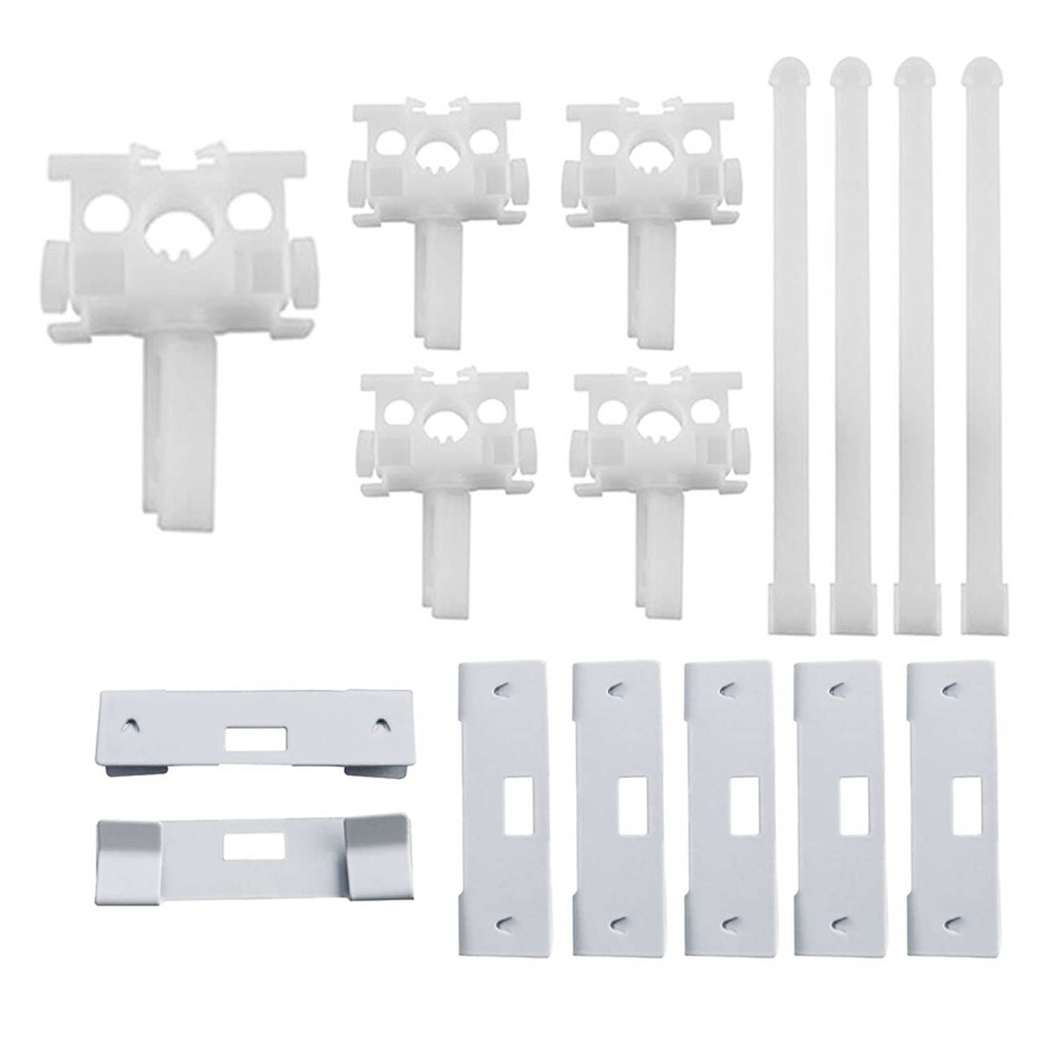 30PCS Broken Missing Vertical Blinds Repair Kit 20PCS Vertical Blind Repair T...