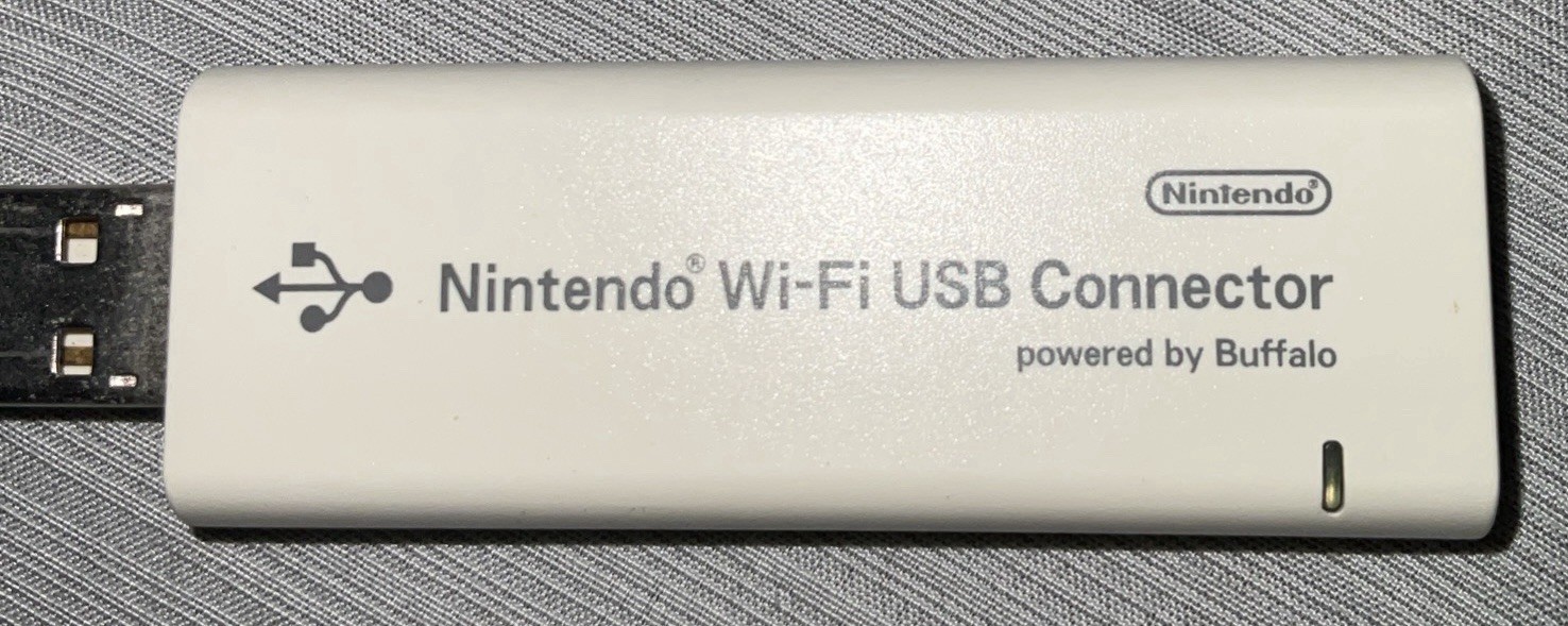 Nintendo Powered Buffalo Wii 3DS DS DSi Wi-Fi USB Connector NTR-010 USA