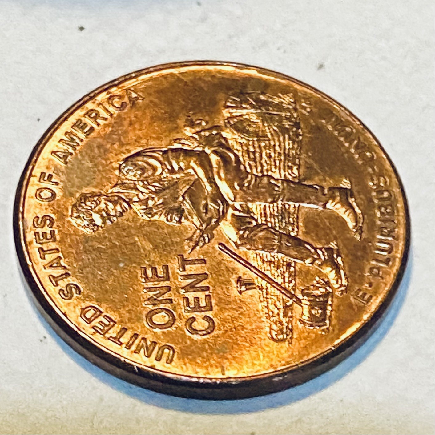 2009 lincoln memorial penny NO MINT MARK Error RARE