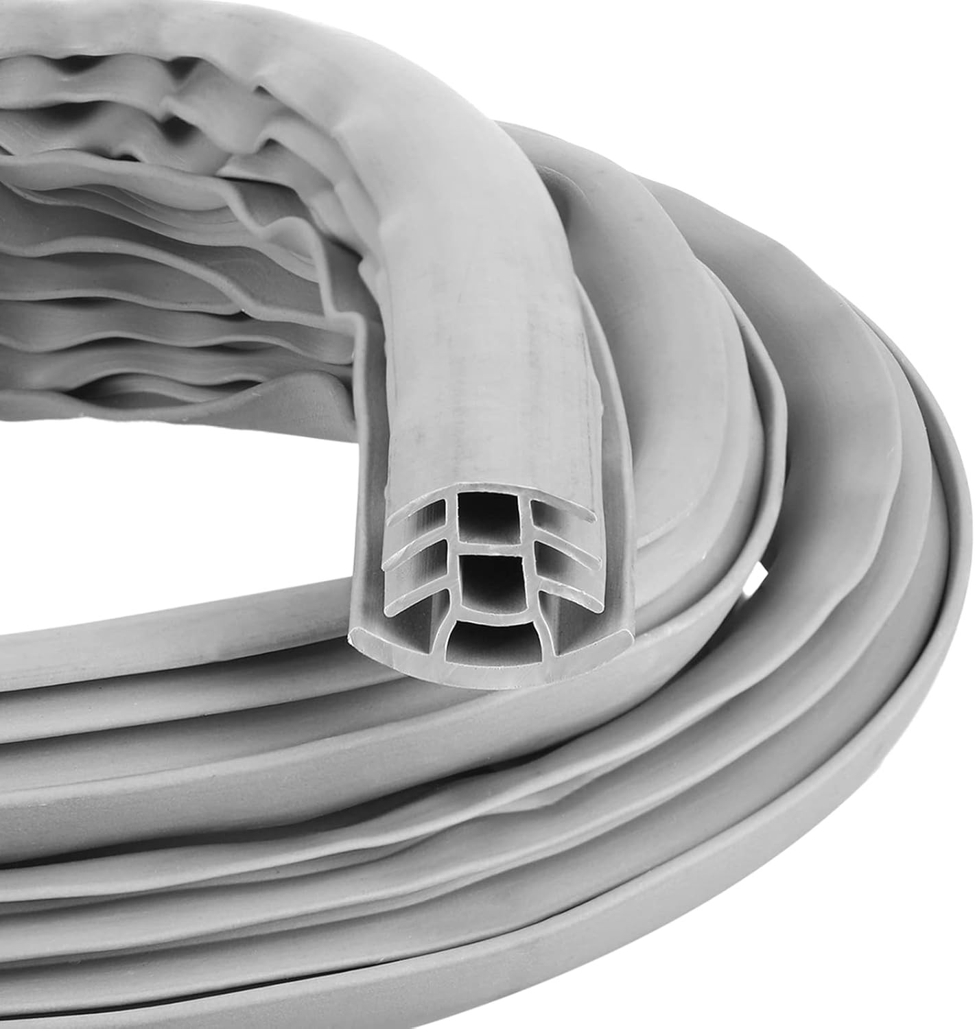 Kingdder Concrete Expansion Joint Filler Driveway 1'' Wide, 50 Ft Long, Gray