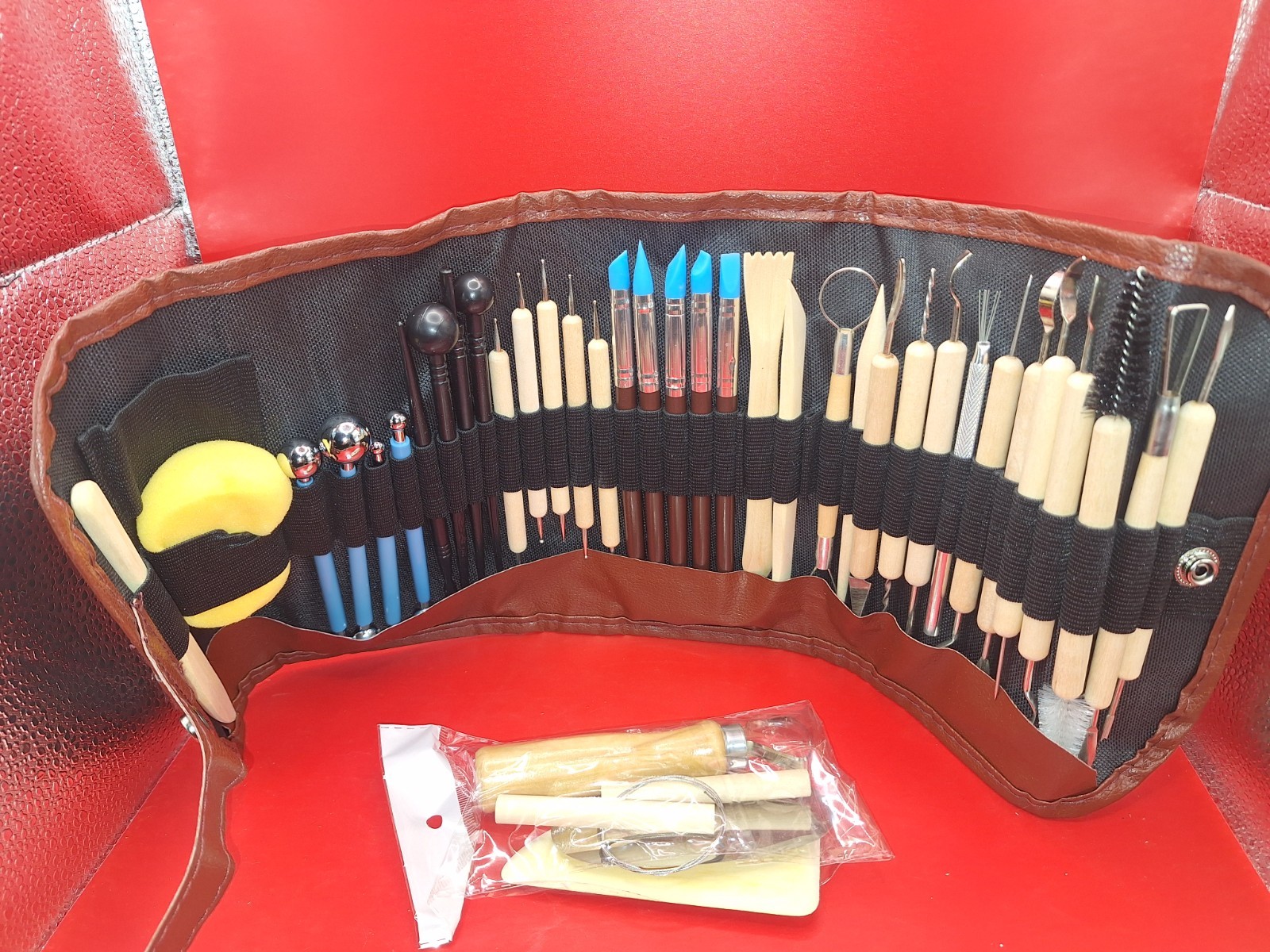 40 Piece Clay Tool Kit New