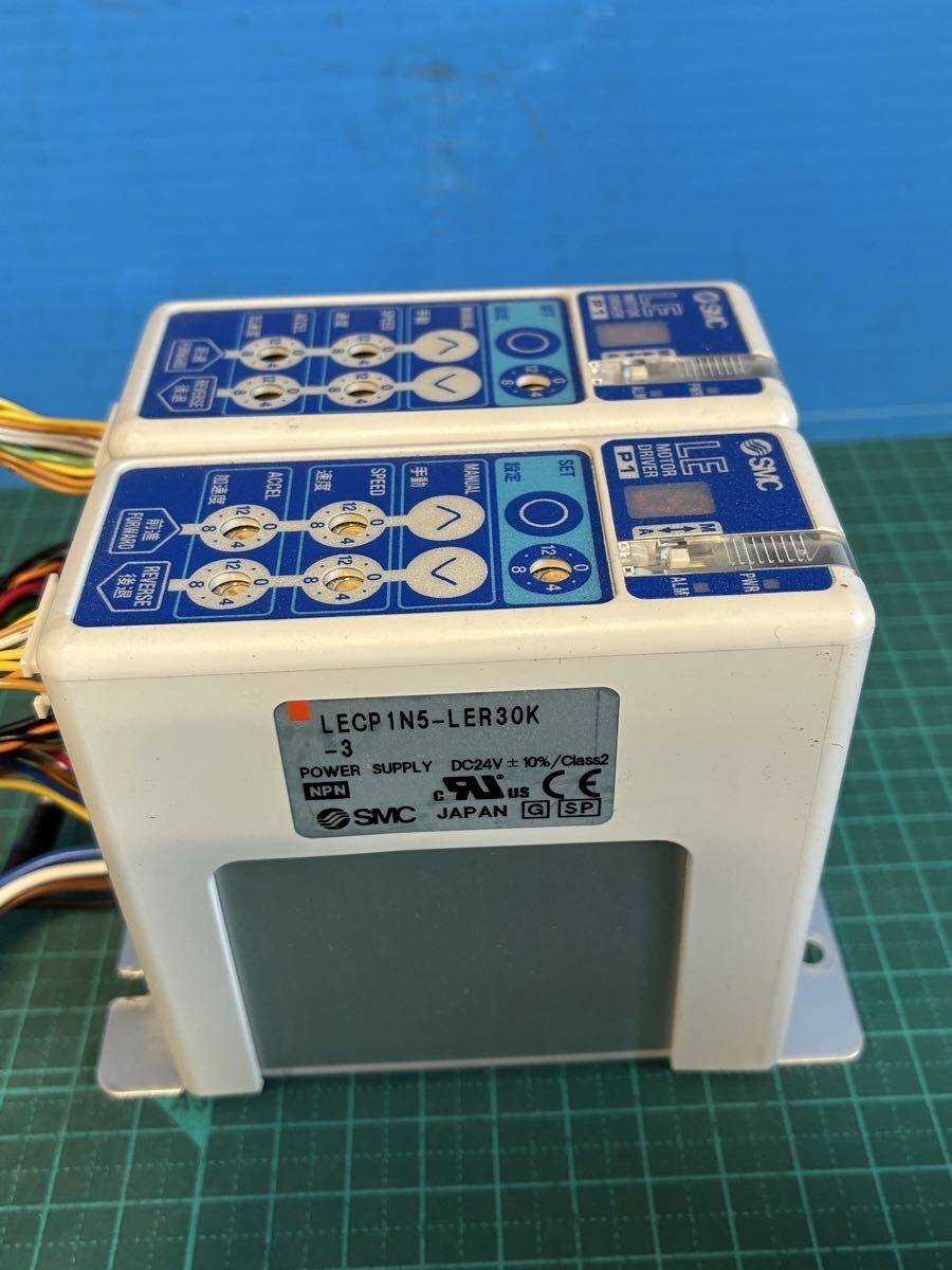 SMC LECP1N5-LER30K-3 Programless Controller Electric Rotary Table Set
