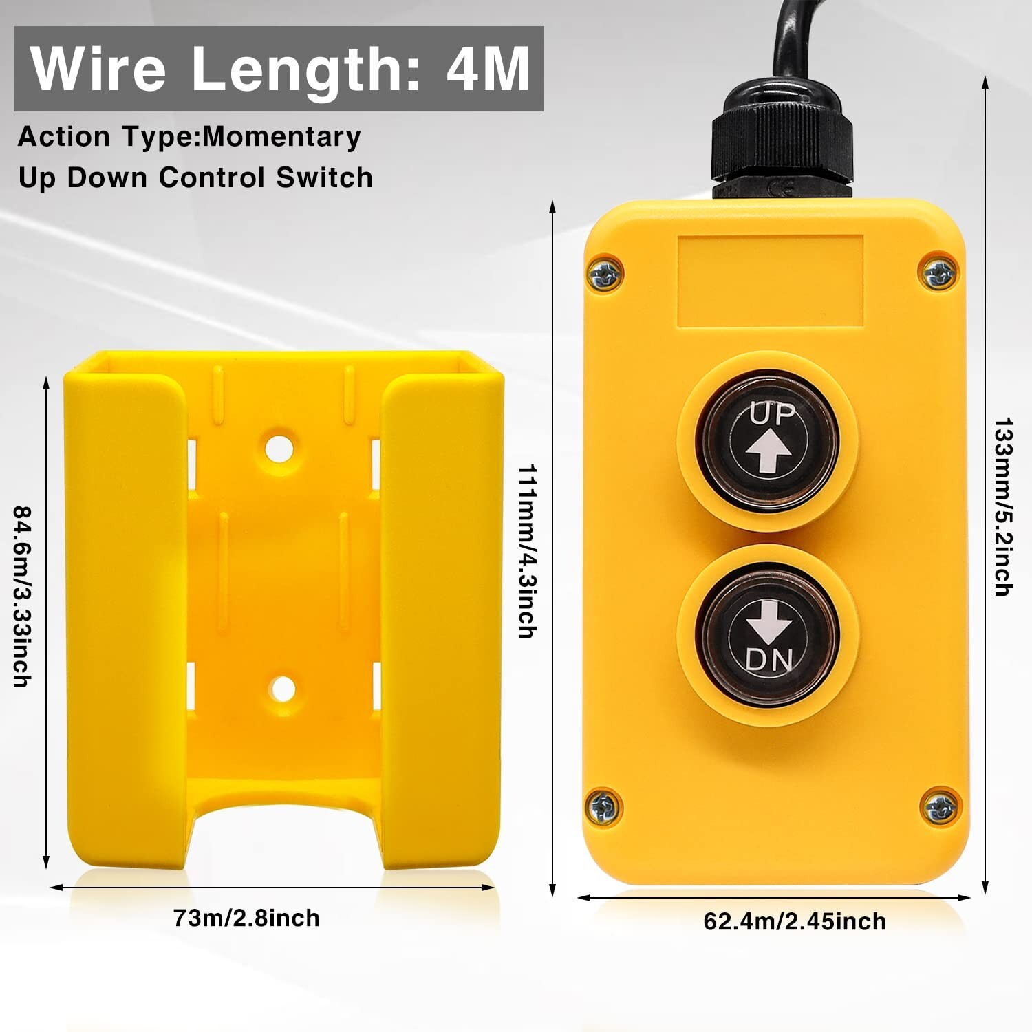 4 Wires Dump Trailer Remote Control Switch 12V DC Dump Trailer Controller,Indust