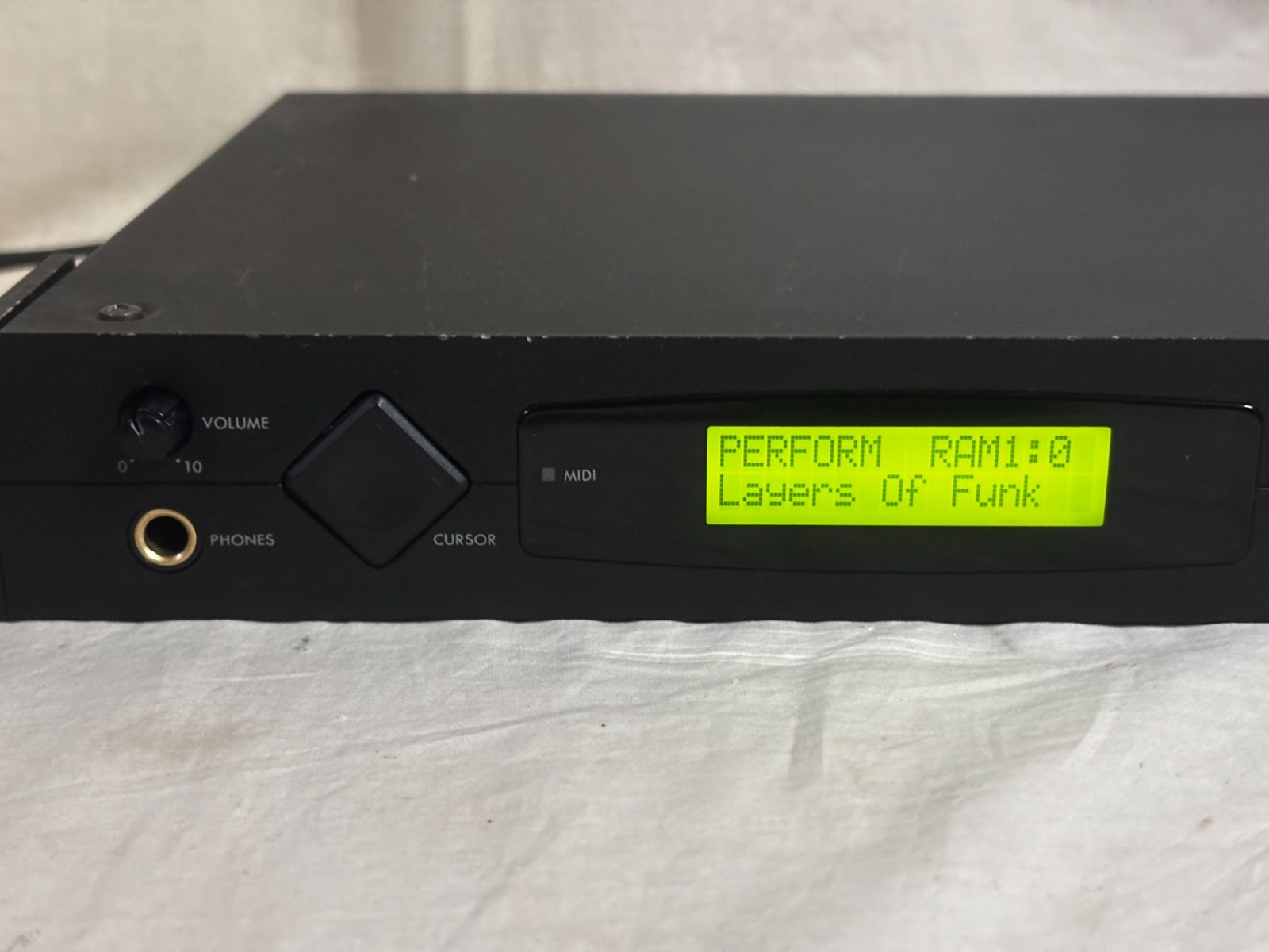 Korg Wavestation SR WS-SR Rackmount Synth New internal battery!!