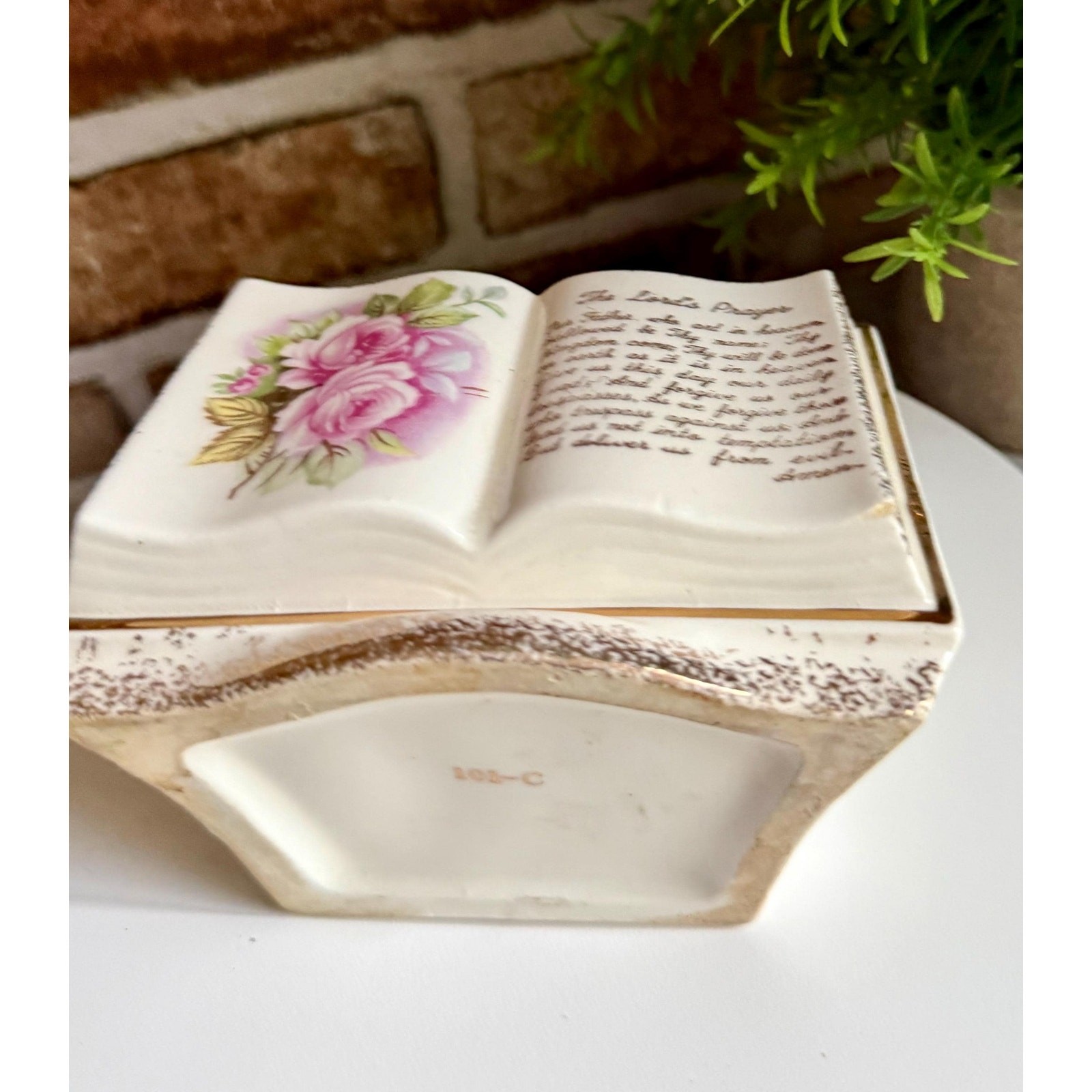 Lord's Prayer Wall Pocket Vase