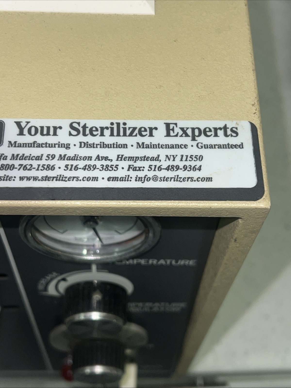 Used Sybron M7 Autoclave Sterilizer- good condition