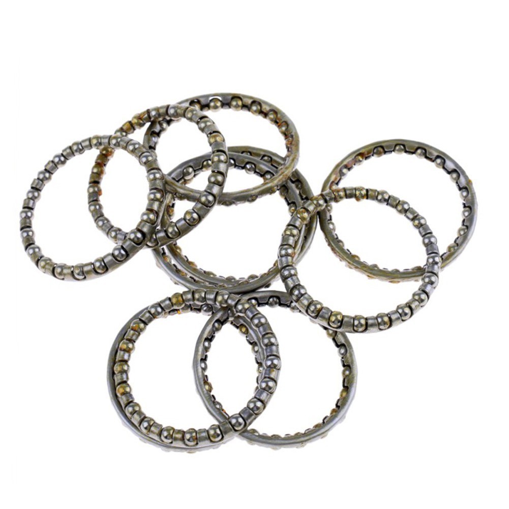 10 Piece 40mm Steel Headset Retainer for Mountain Bike and Road Bike Front Fork
