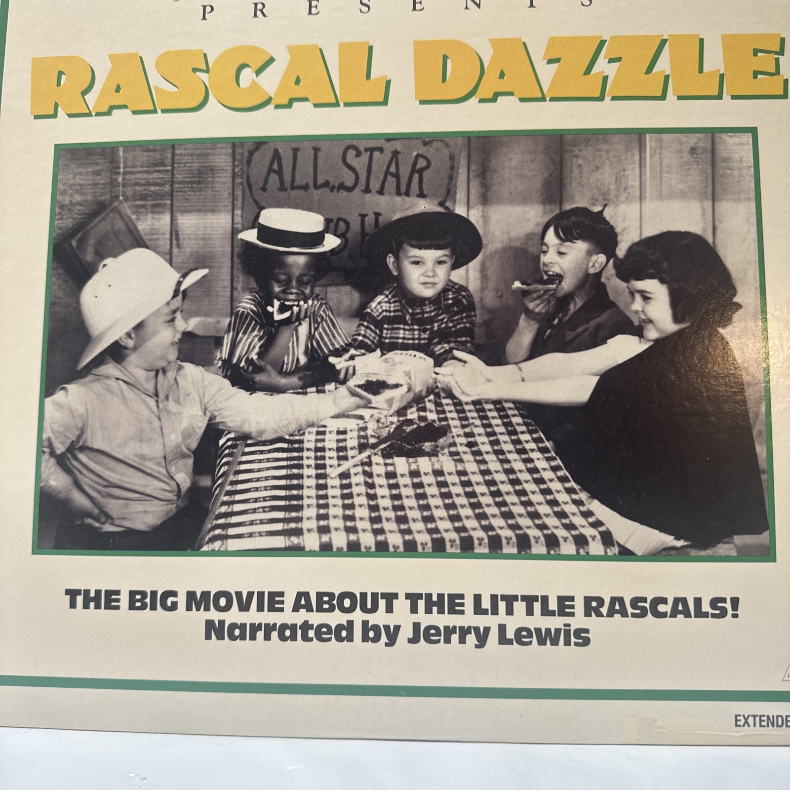 Rascal Dazzle Laserdisc LD