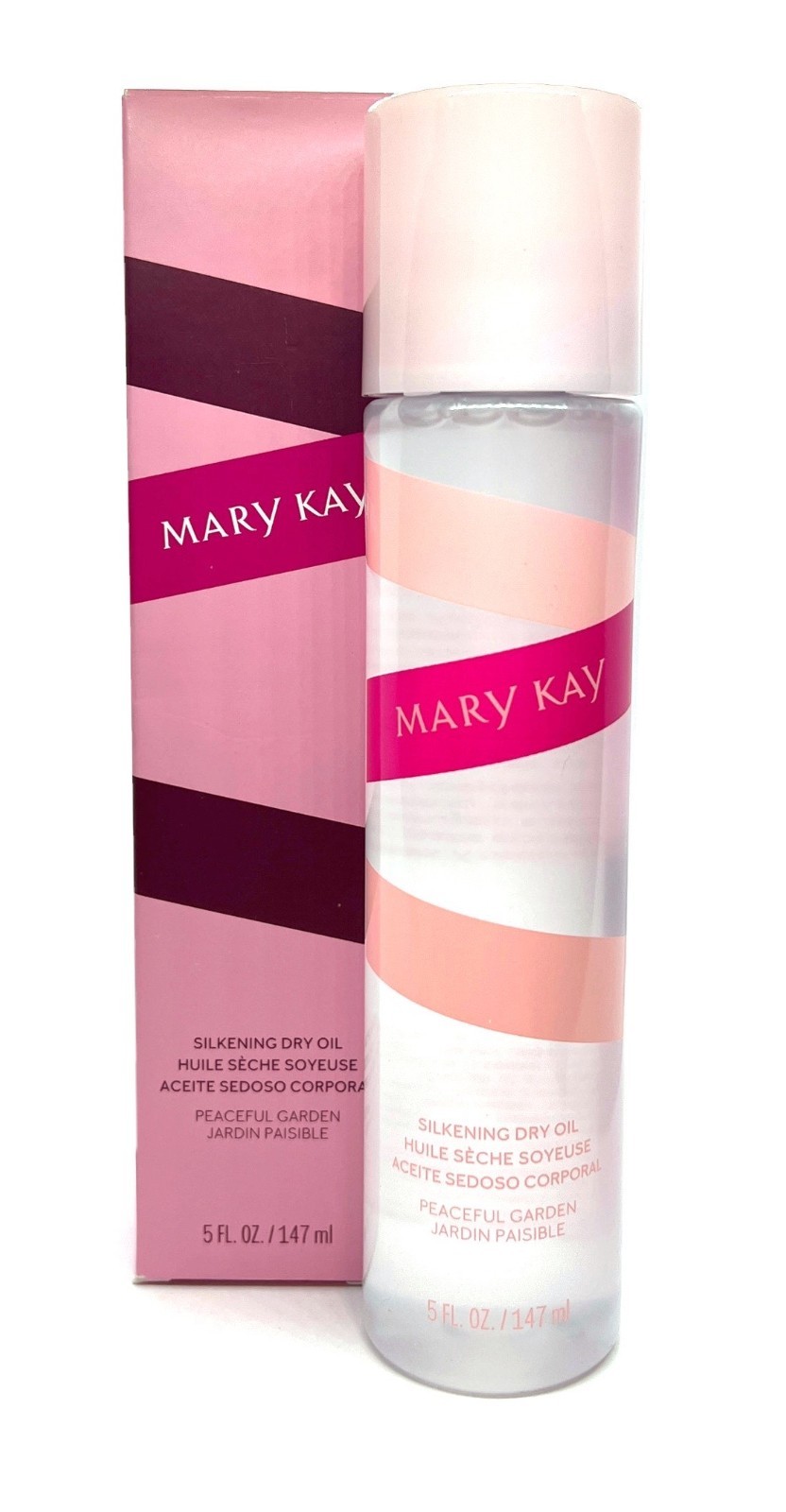 MARY KAY PEACEFUL GARDEN SILKENING DRY OIL~FULL SIZE~5 FL. OZ.~NIB~LIMITED ED!
