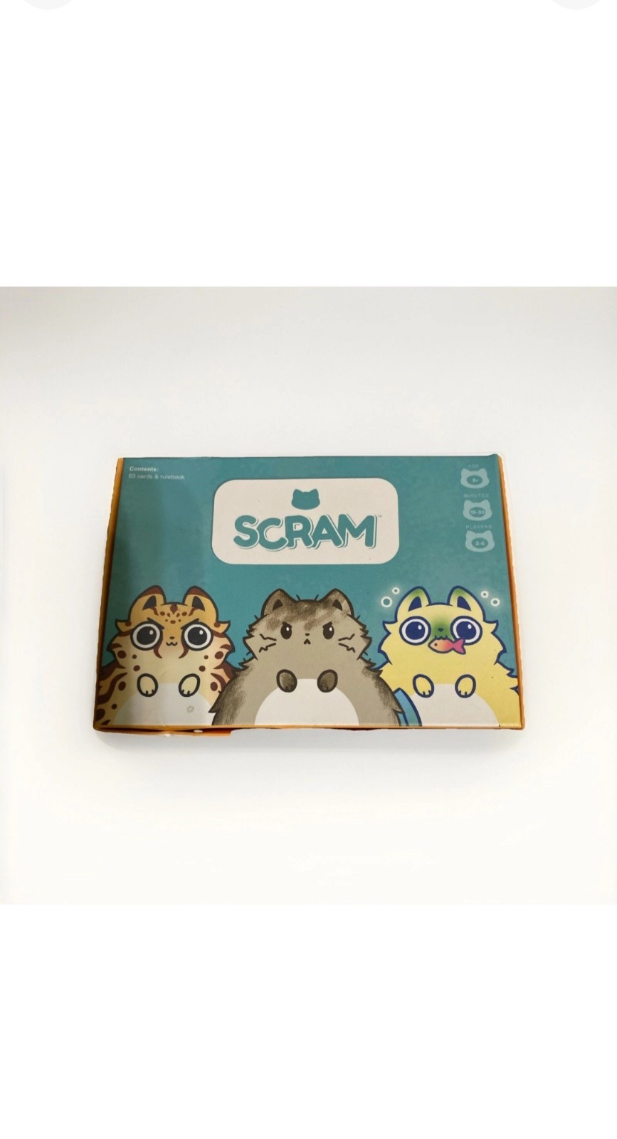2018 Scram Cat Party Card Game New /Sealed