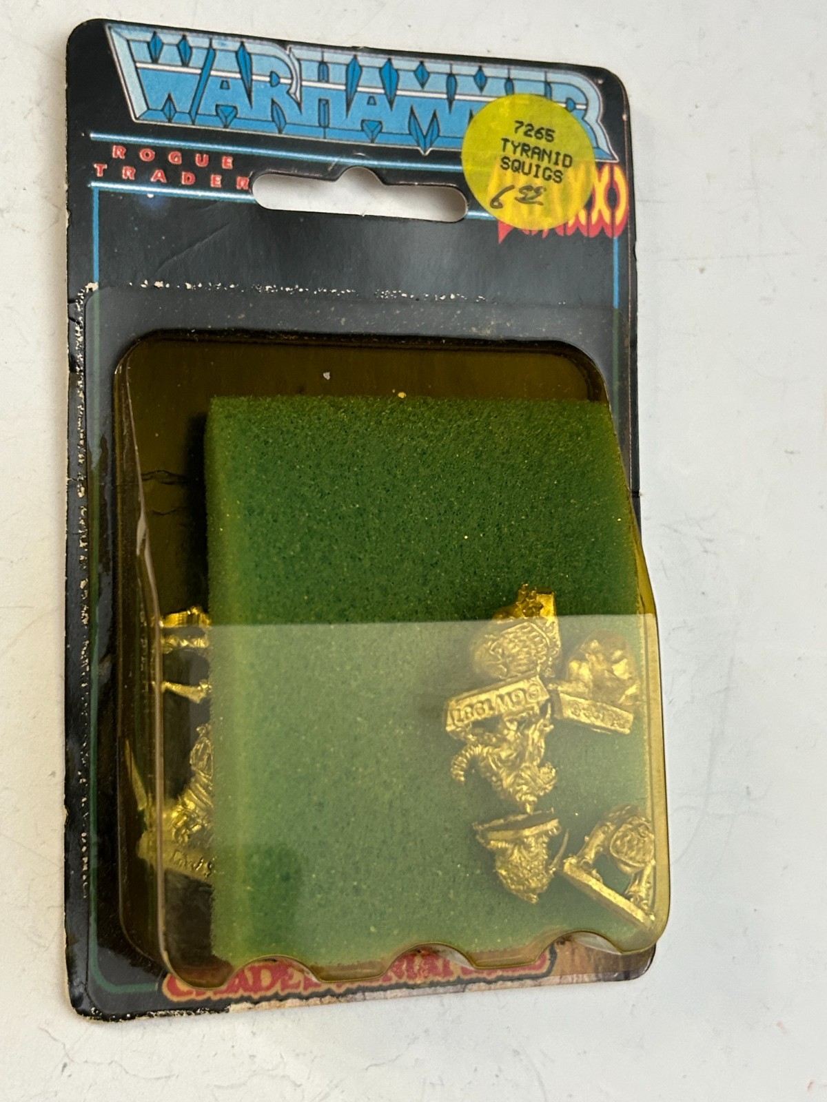 Warhammer 40k Classic METAL 1990 Tyranid Squigs Squig Face Hugger NEW OOP B