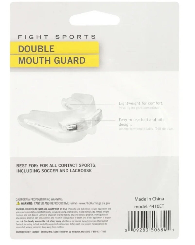 Everlast Double Mouthguard